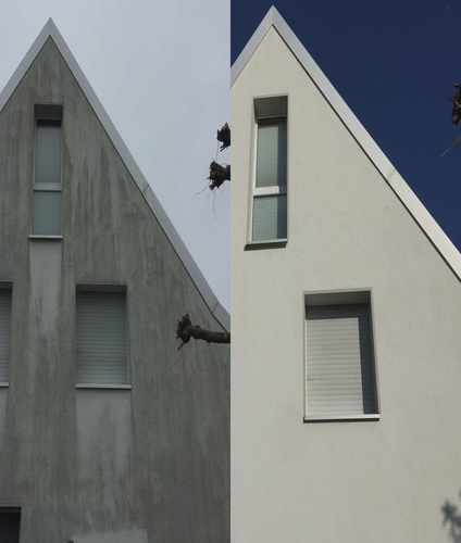 Realisation d'une ravalement de façade dans les Hauts-de-Seine